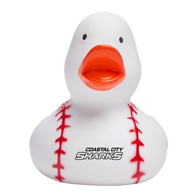Baseball Rubber Duck